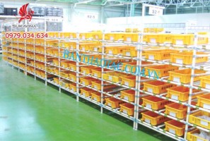 Kệ hàng con lăn - Sản phẩm kệ cải tiến - Sukavina.com
