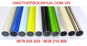 Ống thép bọc nhựa phi 27