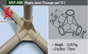 Khớp nối bằng nhựa SKP- 45B